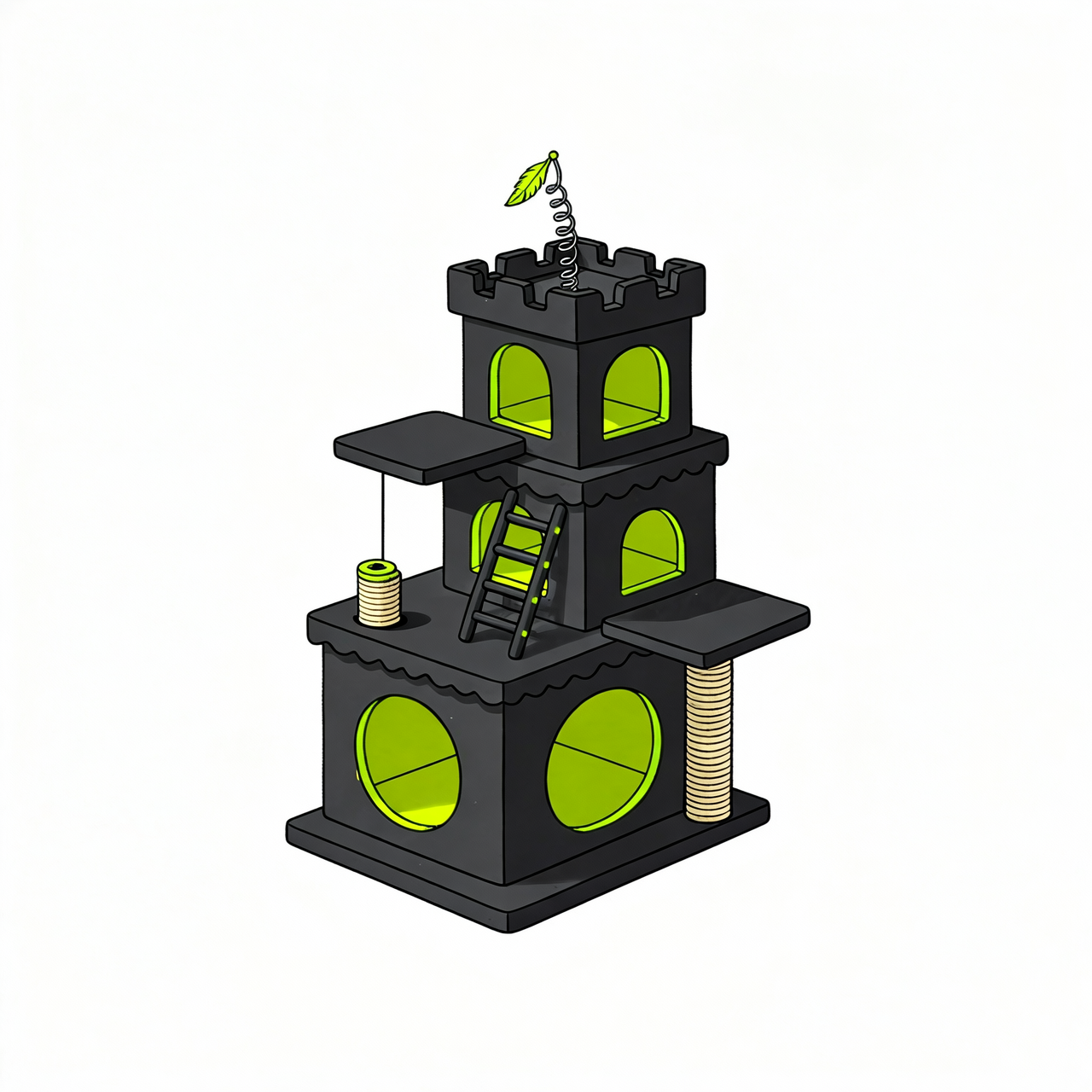 Cat Scratcher & House Medium