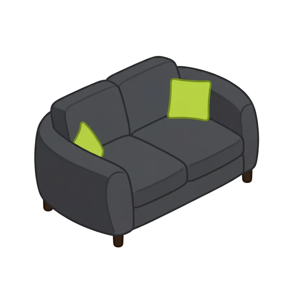 Cuddler Sofa