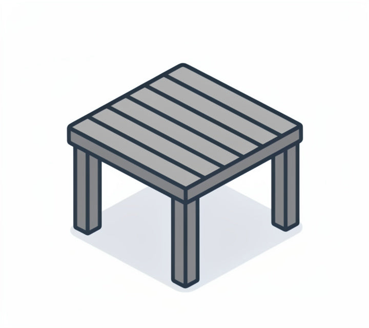 Large Garden Table