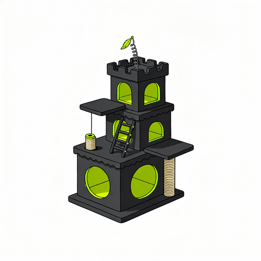 Cat Scratcher & House Medium