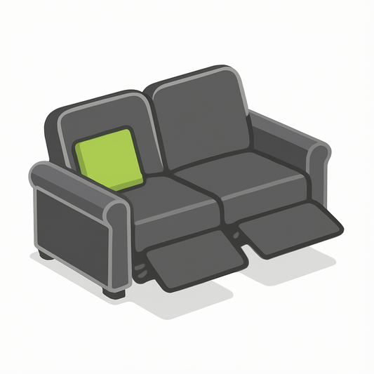 Reclining Sofa (2 Seater)