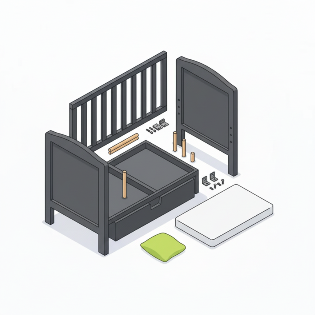 Cot (pre-dismantled)