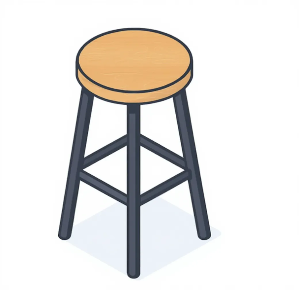Barstool (Without Fabric)